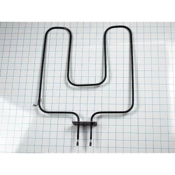 Whirlpool Replacement Broil Element With Hangers For Oven, Part #wpy0063532 3 Whirlpool Replacement Broil Element With Hangers For Oven, Part #wpy0063532