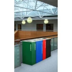 Kaleidoscope 17 Gallon Rectangular Recycling Receptacle Rc-Kd17-C Ryx -Whirlpool Shop 138270 w LifestyleImage Lg