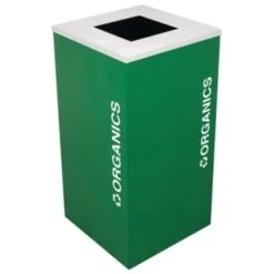 Kaleidoscope 24 Gallon Square Modular Recycling Receptacle Rc-Kdsq-O Egx