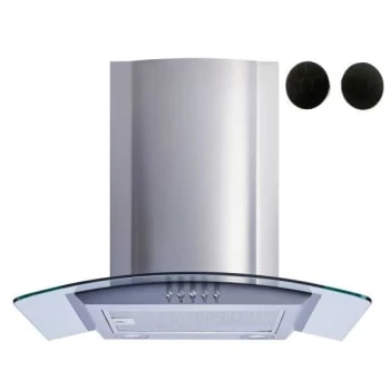 Winflo 30 In. Convertible Range Hood W/ Charcoal Filters (Ss) 3 Winflo 30 In. Convertible Range Hood W/ Charcoal Filters (Ss)