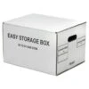 Skilcraft Easy Storage Box, Legal Files, 14.75 X 12 X 9.5, White, Package Of 12 -Whirlpool Shop 146930 w MainProductImage Lg