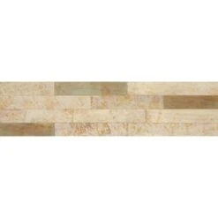 Aspect Metal Distressed Peel & Stick Backsplash In Ivory Patina, Package Of 3