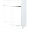 Sunco 30w X 34-1/2h X 24d White Shaker Base Cabinet -Whirlpool Shop 150154 v MainProductImage Lg