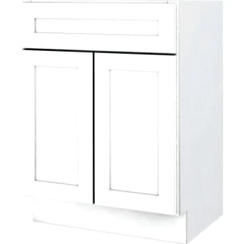 Sunco 30w X 34-1/2h X 24d White Shaker Base Cabinet 3 Sunco 30w X 34-1/2h X 24d White Shaker Base Cabinet