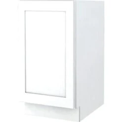 Sunco 9w X 34-1/2h X 24d White Shaker Base Cabinet