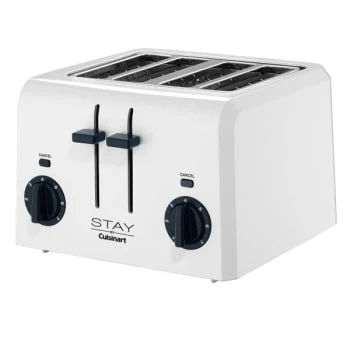 Cuisinart Stay 4-Slice White Toaster 3 Cuisinart Stay 4-Slice White Toaster