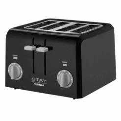 Cuisinart Stay 4-Slice Black Toaster