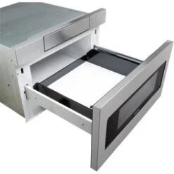 Sharp 24 In. Flat Panel Microwave Drawer In Stainless Steel 18 Sharp 24 In. Flat Panel Microwave Drawer In Stainless Steel -Whirlpool Shop 158022 w DetailedProductView3 Lg