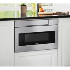 Sharp 24 In. Flat Panel Microwave Drawer In Stainless Steel 24 Sharp 24 In. Flat Panel Microwave Drawer In Stainless Steel -Whirlpool Shop 158022 w DetailedProductView9 Lg