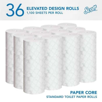 Scott® Pro™ 2-Ply Standard Roll Toilet Paper (36-Case) 4 Scott® Pro™ 2-Ply Standard Roll Toilet Paper (36-Case) - Image 2