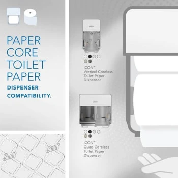 Scott® Pro™ 2-Ply Standard Roll Toilet Paper (36-Case) 10 Scott® Pro™ 2-Ply Standard Roll Toilet Paper (36-Case) - Image 8