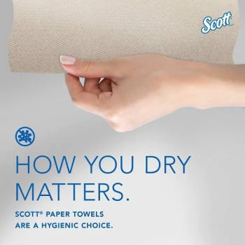 Scott® Essential Hard Roll Rolled 700 Ft. Refill Paper Towels (Brown) (6-Case) 8 Scott® Essential Hard Roll Rolled 700 Ft. Refill Paper Towels (Brown) (6-Case) - Image 6