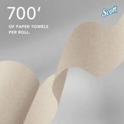 Scott® Essential Hard Roll Rolled 700 Ft. Refill Paper Towels (Brown) (6-Case) 19 Scott® Essential Hard Roll Rolled 700 Ft. Refill Paper Towels (Brown) (6-Case) -Whirlpool Shop 159206 DetailedProductView6 Lg