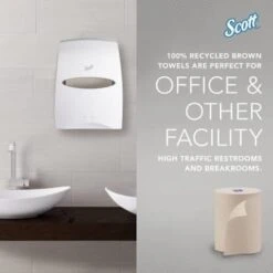Scott® Essential Hard Roll Rolled 700 Ft. Refill Paper Towels (Brown) (6-Case) 21 Scott® Essential Hard Roll Rolled 700 Ft. Refill Paper Towels (Brown) (6-Case) -Whirlpool Shop 159206 DetailedProductView8 Lg