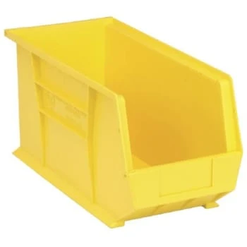 Quantum Storage Systems® Yellow 18 X 8-1/4 X 9 In Ultra Stack And Hang Bin Package Of 6 3 Quantum Storage Systems® Yellow 18 X 8-1/4 X 9 In Ultra Stack And Hang Bin Package Of 6