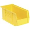 Quantum Storage Systems® Yellow 10-7/8 X 5-1/2 X 5 In Stack And Hang Bin Package Of 12
