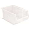 Quantum Storage Systems® Clear 16 X 11 X 8 In Ultra Stack And Hang Bin Package Of 4 -Whirlpool Shop 159739 w MainProductImage Lg