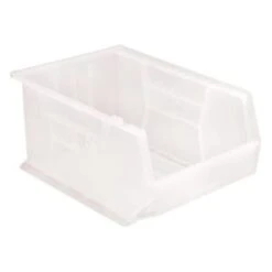 Quantum Storage Systems® Clear 16 X 11 X 8 In Ultra Stack And Hang Bin Package Of 4