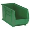 Quantum Storage Systems® Green 18 X 8-1/4 X 9 In Ultra Stack And Hang Bin Package Of 6 -Whirlpool Shop 159751 w MainProductImage Lg