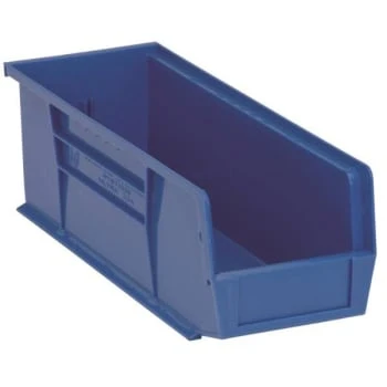 Quantum Storage Systems® Blue 14-3/4 X 5-1/2 X 5 In Stack And Hang Bin Package Of 12 3 Quantum Storage Systems® Blue 14-3/4 X 5-1/2 X 5 In Stack And Hang Bin Package Of 12