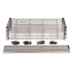 Quantum Storage Systems® 24x42x72 In 4-Shelf Wire Shelving Unit With Chrome Finish 5 Quantum Storage Systems® 24x42x72 In 4-Shelf Wire Shelving Unit With Chrome Finish -Whirlpool Shop 159777 w DetailedProductView1 Lg