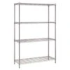 Quantum Storage Systems® 24x42x72 In 4-Shelf Wire Shelving Unit With Chrome Finish 2 Quantum Storage Systems® 24x42x72 In 4-Shelf Wire Shelving Unit With Chrome Finish -Whirlpool Shop 159777 w MainProductImage Lg
