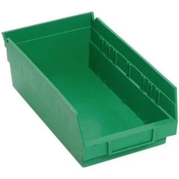 Quantum Storage Systems® Economy Green Shelf Bin 11-5/8 X 6-5/8 X 4 In Package Of 30 3 Quantum Storage Systems® Economy Green Shelf Bin 11-5/8 X 6-5/8 X 4 In Package Of 30