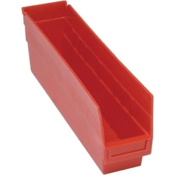 Quantum Storage Systems® Store-More Red Shelf Bin 17-7/8 X 4-1/8 X 6 In Package Of 20 3 Quantum Storage Systems® Store-More Red Shelf Bin 17-7/8 X 4-1/8 X 6 In Package Of 20