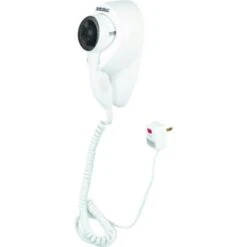 Hamilton Beach Wall Mount 1500 Watt Hair Dryer White With Night Light