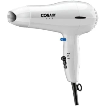 Conair Handheld 1875 Watt Hair Dryer White 3 Conair Handheld 1875 Watt Hair Dryer White