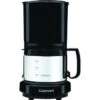 Cuisinart 4-Cup Coffee Maker (Black/ss) -Whirlpool Shop 181342 V Lg
