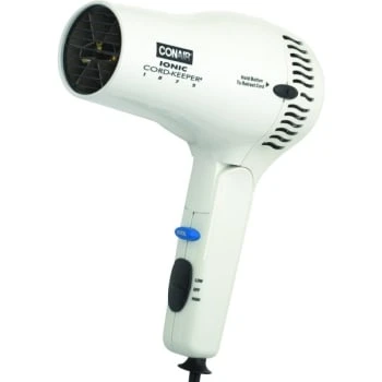Conair Cord Keeper Handheld 1875 Watt Hair Dryer White 3 Conair Cord Keeper Handheld 1875 Watt Hair Dryer White