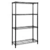 Quantum Storage Systems® 4-Shelf Starter Kit Black Epoxy Wire Shelving 18x42x63 Inch -Whirlpool Shop 181552 w MainProductImage Lg