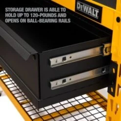 Dewalt 2-Shelf Industrial 4-Foot Storage Rack Work Station Kit -Whirlpool Shop 183870 w DetailedProductView2 Lg
