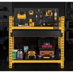 Dewalt 2-Shelf Industrial 4-Foot Storage Rack Work Station Kit -Whirlpool Shop 183870 w LifestyleImage Lg