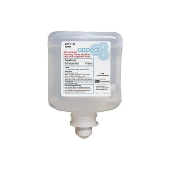 Appeal 1 Liter Foaming Hand Sanitizer Non-Alcohol Cartridge Case Of 4 3 Appeal 1 Liter Foaming Hand Sanitizer Non-Alcohol Cartridge Case Of 4