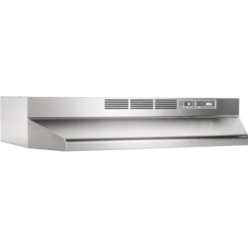 Broan® 30" Stainless Steel Non-Vented Range Hood W/ez1 Installation Brackets 3 Broan® 30" Stainless Steel Non-Vented Range Hood W/ez1 Installation Brackets