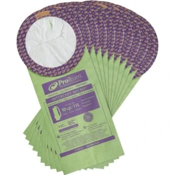 Proteam Coachvac Backpack Standard Vacuum Bag (10-Pack) 4 Proteam Coachvac Backpack Standard Vacuum Bag (10-Pack) - Image 2