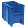 Quantum Storage Systems® Blue Giant Stack Containers 15-1/4x19-7/8x12-7/16 In Package Of 3
