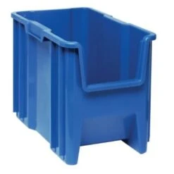 Quantum Storage Systems® Blue Giant Stack Containers 15-1/4x19-7/8x12-7/16 In Package Of 3