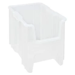 Quantum Storage Systems® Clear Giant Stack Containers 17-1/2x10-7/8x12-1/2 In Package Of 4