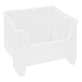 Quantum Storage Systems® Clear Giant Stack Containers 17-1/2x16-1/2x12-1/2 In Package Of 2 3 Quantum Storage Systems® Clear Giant Stack Containers 17-1/2x16-1/2x12-1/2 In Package Of 2