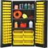 Quantum Storage Systems® Yellow 36w In Cabinet With 3 Adjustable Shelves And 102 Ultra Bins -Whirlpool Shop 190387 w MainProductImage Lg