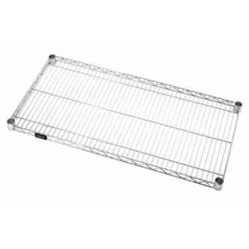 Quantum Storage Systems® Wire Shelf Chrome 21w X 36l Inch 3 Quantum Storage Systems® Wire Shelf Chrome 21w X 36l Inch