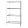 Quantum Storage Systems® Wire 4-Shelf Starter Unit Chrome 21x48x63 Inch -Whirlpool Shop 191036 w MainProductImage Lg