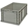 Quantum Storage Systems® Gray Stackers Heavy-Duty Straight Wall Stacking Container 24x15x9-1/2 1 Quantum Storage Systems® Gray Stackers Heavy-Duty Straight Wall Stacking Container 24x15x9-1/2 -Whirlpool Shop 191046 w MainProductImage Lg