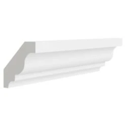 Cnc Cabinetry Luxor White Crown Molding 2w X 96h