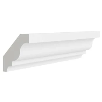 Cnc Cabinetry Luxor White Crown Molding 2w X 96h 3 Cnc Cabinetry Luxor White Crown Molding 2w X 96h