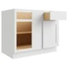 Cnc Cabinetry 45 X 34.5 In. Luxor Left Blind Base Cabinet (White) -Whirlpool Shop 191340 w MainProductImage Lg