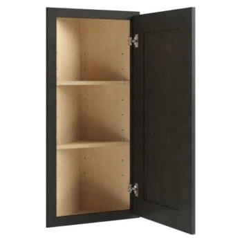 Cnc Cabinetry Luxor Smoky Grey Wall End Cabinet 12.25w X 42h 3 Cnc Cabinetry Luxor Smoky Grey Wall End Cabinet 12.25w X 42h